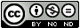 Creative Commons BY-NC-ND license
